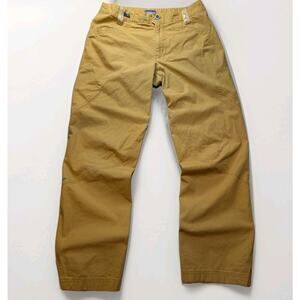 Patagonia RPS Rock Pants Mens 32 Yellow Lightweight Utility Gorpcore Outdoor